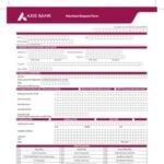 Axis Bank Merchant Request Form