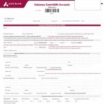 Axis Bank Sukanya Samriddhi Account Form PDF