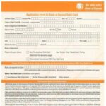 Bank Of Baroda ATM Card Application Form