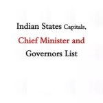 All State CM And Governor List 2023