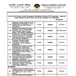 GNM Nursing College List In West Bengal PDF