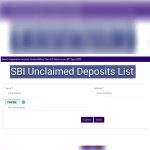 SBI Unclaimed Deposits List PDF